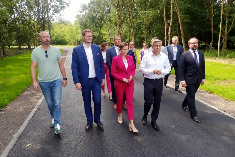 Wizyta gospodarcza wojewody śląskiego w powiecie raciborskim